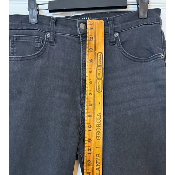 Veronica Beard Ryleigh Slim Straight High Rise Jeans Black Size 30 - Picture 9 of 9